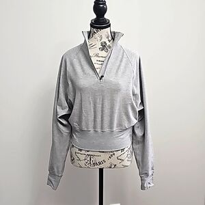 Lululemon grey long flare sleeve top